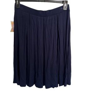 LuLaRoe Navy Madison Skirt NWT